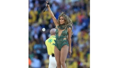 Jennifer Lopez performed alongside Pitbull at the opening ceremony of which FIFA World Cup?