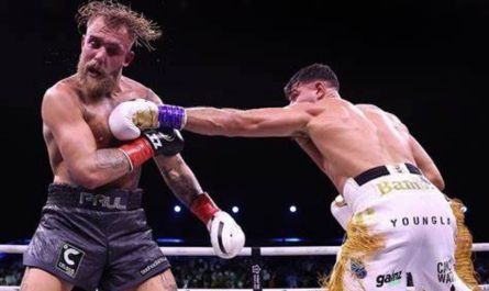 Who handed Jake Paul his first professional boxing loss?