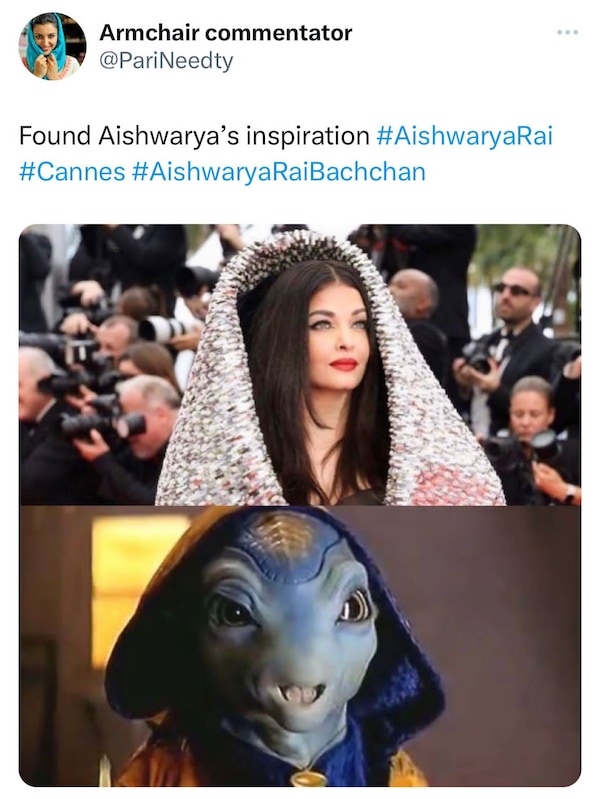 Aishwarya Rai Bachchan (Source: Twitter)