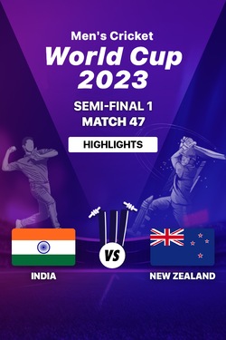 Semi-Final 1 - ODI World Cup 2023 - India vs New Zealand Watch Live ...