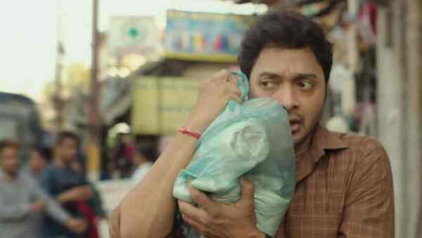 Shreyas Talpade in a still from Swagatam, a part of the anthology series Zindaginama. YouTube screengrab