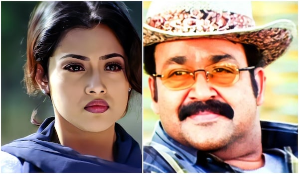 Meena and Mohanlal in Udayananu Tharam