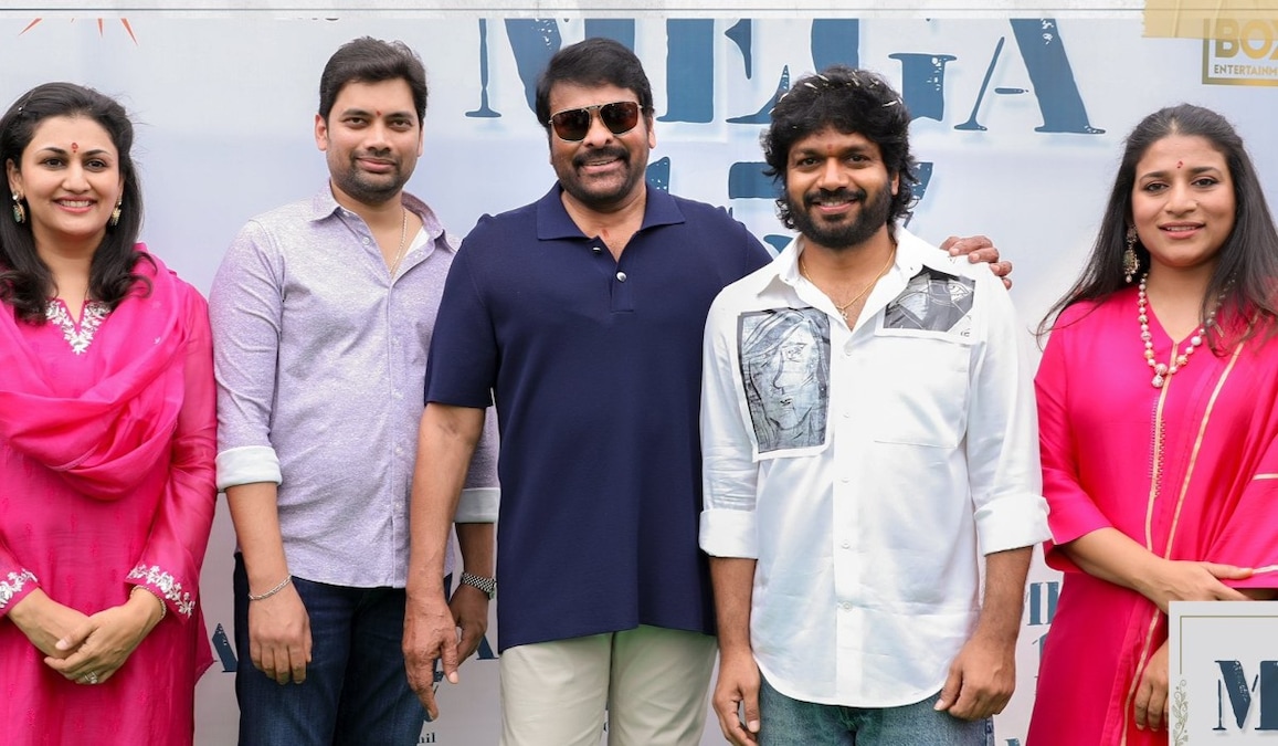 Mega 157: Chiranjeevi teams up with Anil Ravipudi for new entertainer