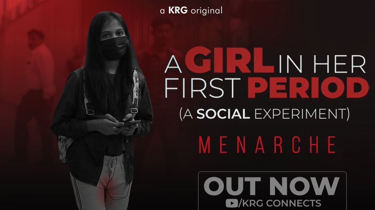 KRG Studios' social experiment for its short film Menarche explores society's reaction to a girl's first period