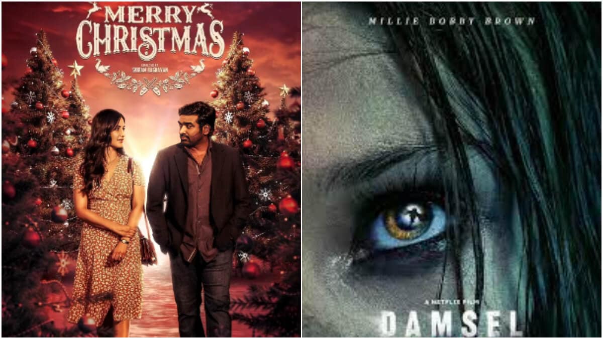 OTT movie releases this week From Merry Christmas to Damsel Mustwatch movies this weekend