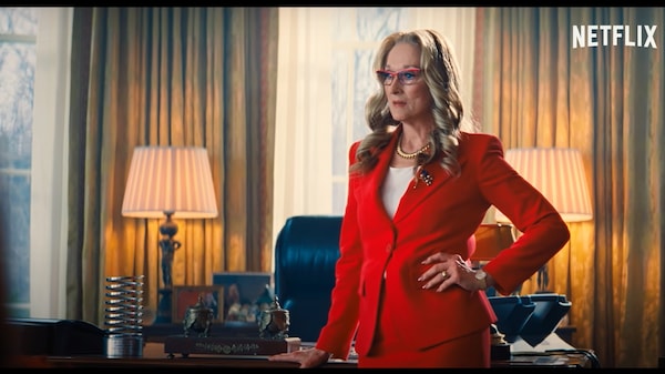 Don’t Look Up sneak peek: Meryl Streep as US President wants us to ‘sit tight and then assess’