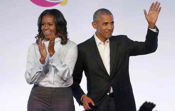 Michelle and Barack Obama