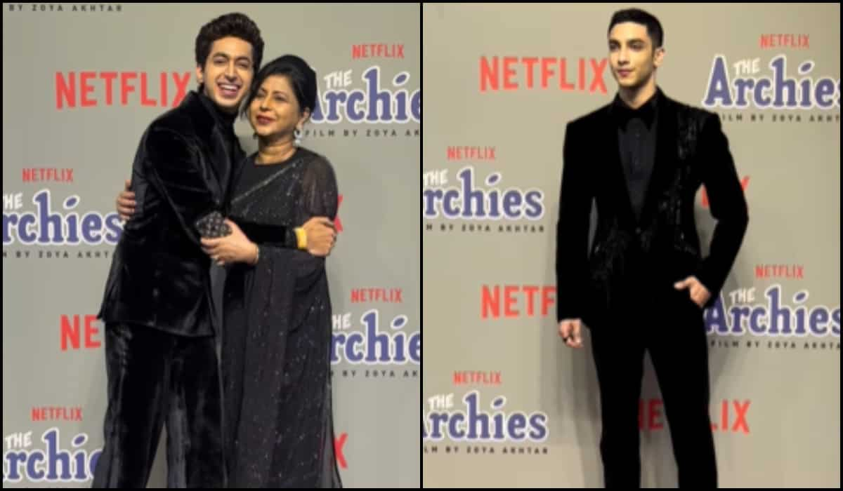 The Archies Premiere – WATCH! Mihir Ahuja, Vedang Raina slaying in