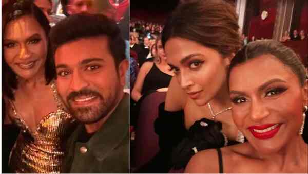 India at Oscars 2023: Deepika Padukone hobnobs with Ram Charan, Mindy Kaling; PICS