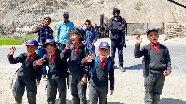 Team Minmini in Ladakh