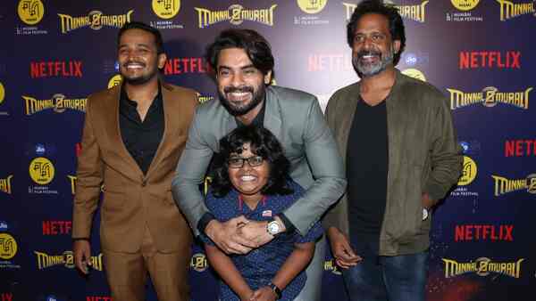 Minnal Murali: Netflix hosts world premiere of Tovino Thomas’ superhero film in Mumbai