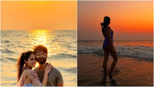 Too hot to handle! Mira Rajput wears a blue backless bikini from her vacation with Shahid Kapoor