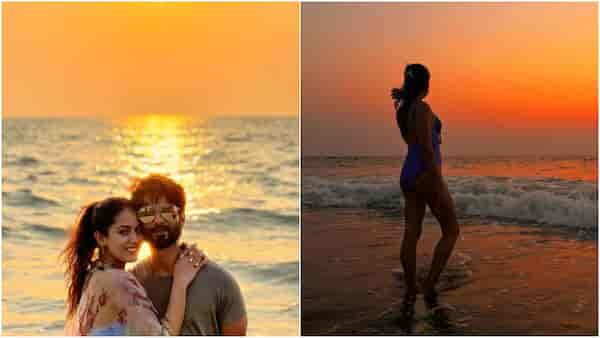 Too hot to handle! Mira Rajput wears a blue backless bikini from her vacation with Shahid Kapoor