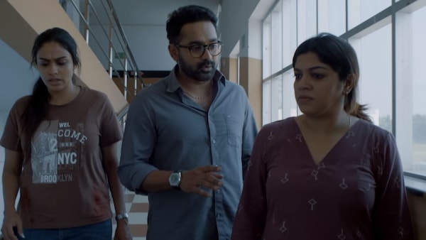 Hannah, Asif and Aparna in Mirage