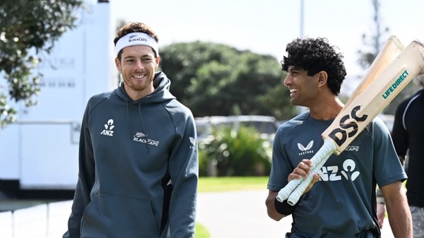 Mitchell Santner and Rachin Ravindra returned to the T20I side. Image | NZ Cricket