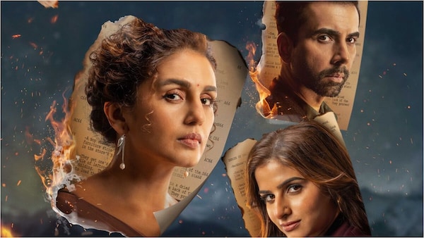 Mithya - The Darker Chapter is set to unfold! Check out Huma Qureshi, Naveen Kasturia, and Avantika Dassani's riveting poster