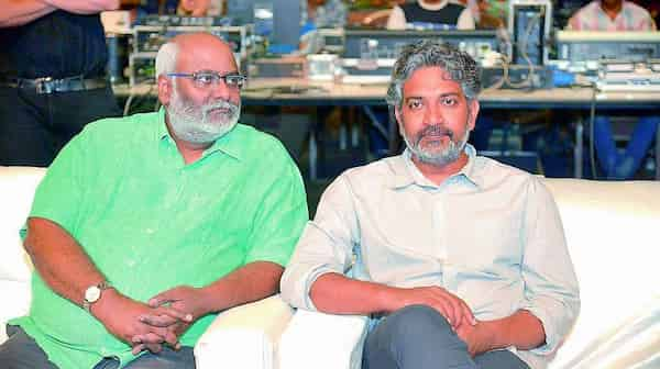 MM Keeravaani and SS Rajamouli