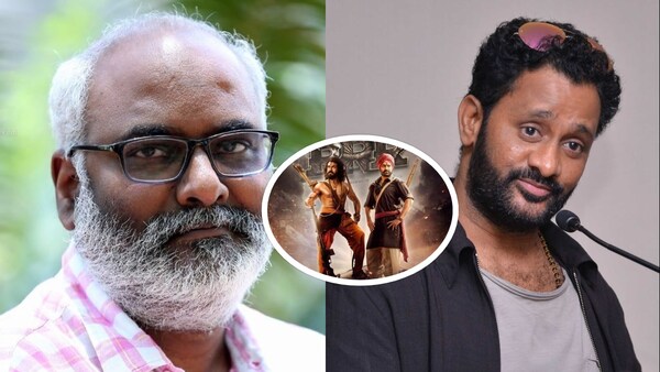 Composer MM Keeravaani takes a jibe at sound designer Resul Pookutty's gay love story comment on RRR, deletes posts later