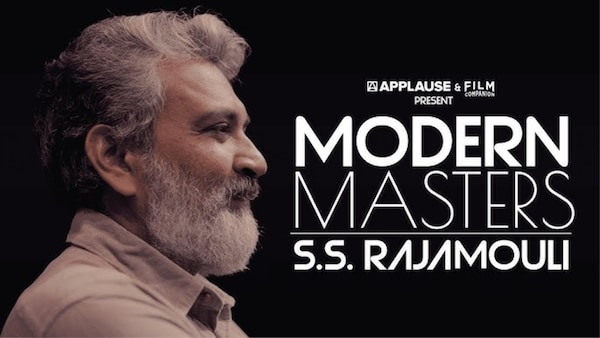 Modern Masters: SS Rajamouli poster.