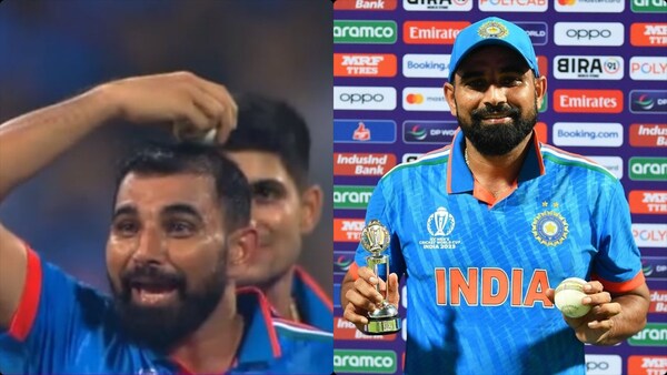 Wondering what Mohammed Shami's comical gesture is all about? Here's the answer