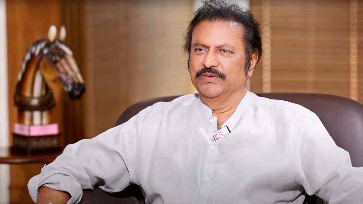 Mohan Babu, after Agni Nakshatram, turns writer for a new film; here’s what we know