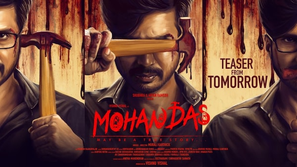 Here's when the teaser of Vishnu Vishal-starrer crime thriller Mohandas will be unveiled