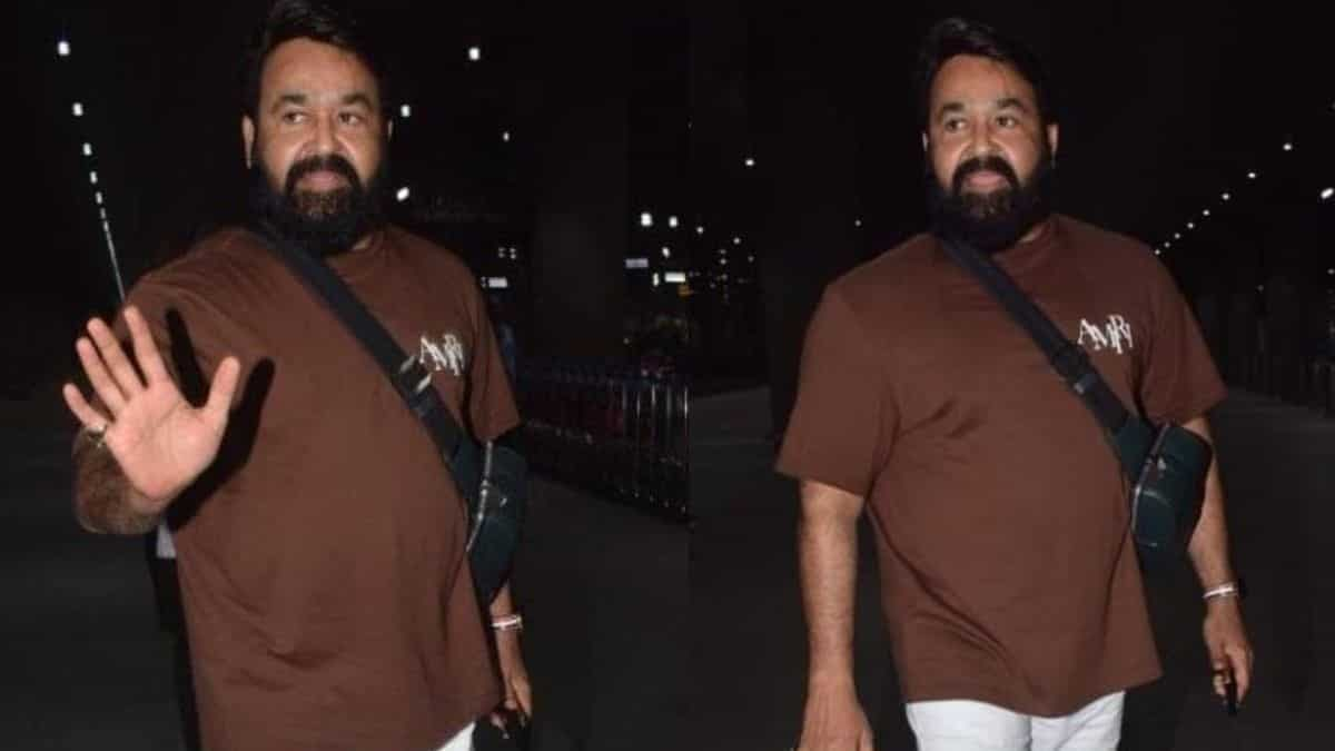 Mohanlal in Mumbai to finish Vrushabha’s second schedule; puts Empuraan ...