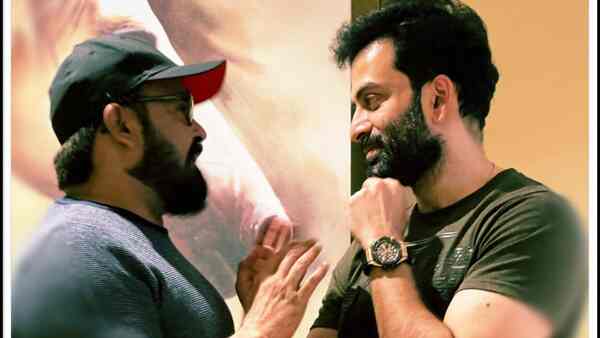 Empuraan director Prithviraj Sukumaran spotted at the set of Mohanlal-starrer in Kochi, shoot to begin soon