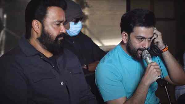 Mohanlal wishes his ‘Empuraan’ Prithviraj Sukumaran on his birthday, here's the behind-the-scenes footage