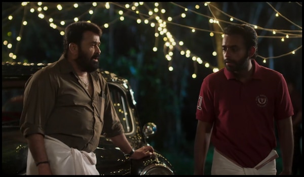 Mohanlal, Arjun Ashokan in Thudarum