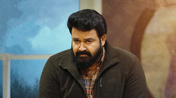 Mohanlal in a still from 12th Man