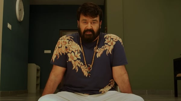 Mohanlal in a still from Alone
