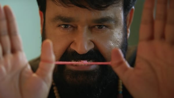 Mohanlal in a still from Alone