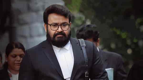 Mohanlal in a still from Neru