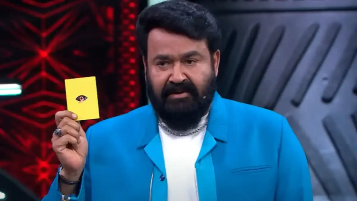 Bigg Boss Malayalam Season 6 Week 5 – Mohanlal pulls out yellow card to Abhishek Sreekumar, Sai Krishna
