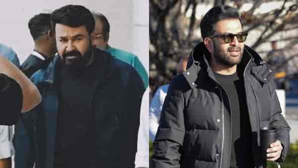 Mohanlal, Prithviraj Sukumaran on the USA sets of L2 Empuraan