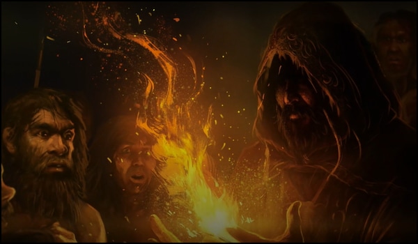 Moothon in opening credits of Lokah