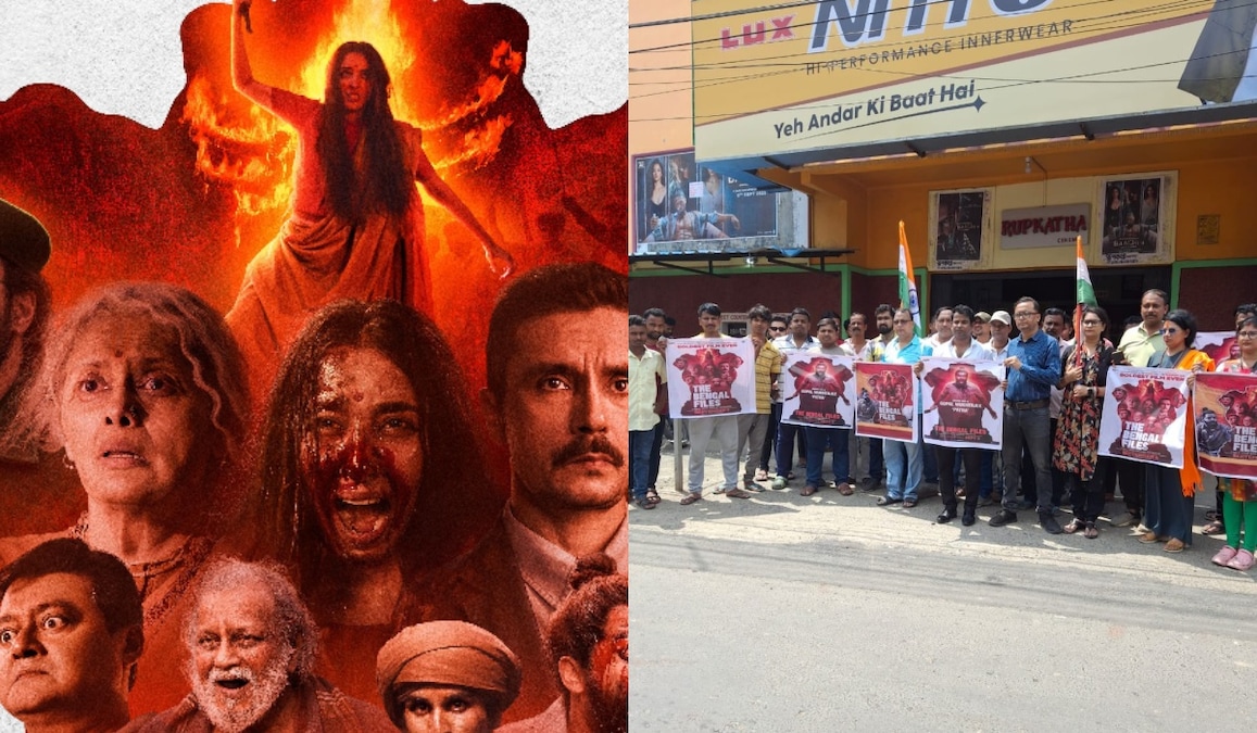 Vivek Agnihotri's The Bengal Files will remain unreleased in West Bengal? Moviegoers protest outside a theater