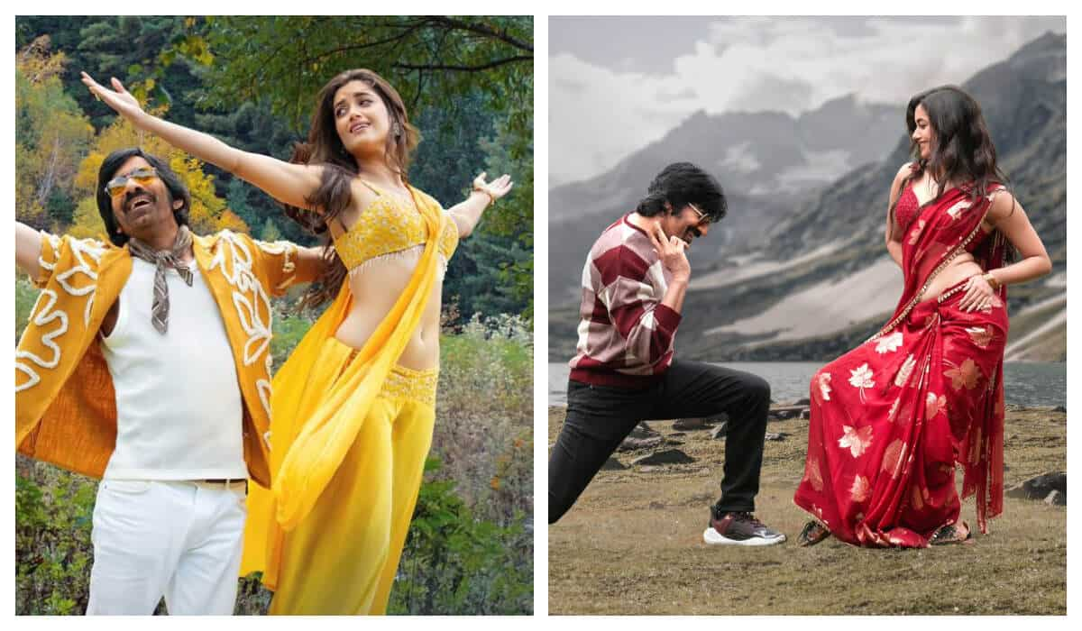 Sitar Song from Mr. Bachchan trends as Ravi Teja trolled for romancing a heroine half his age