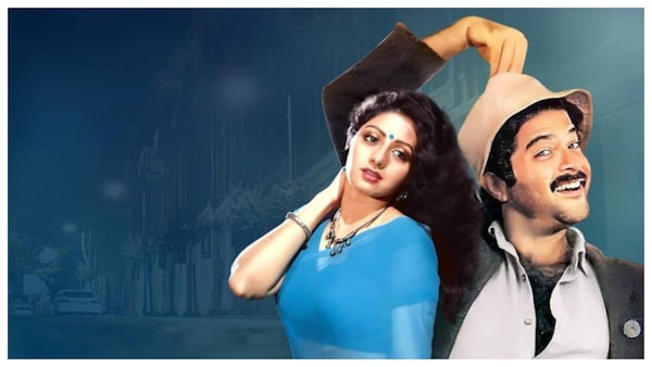 Anil Kapoor and Sridevi in Mr. India