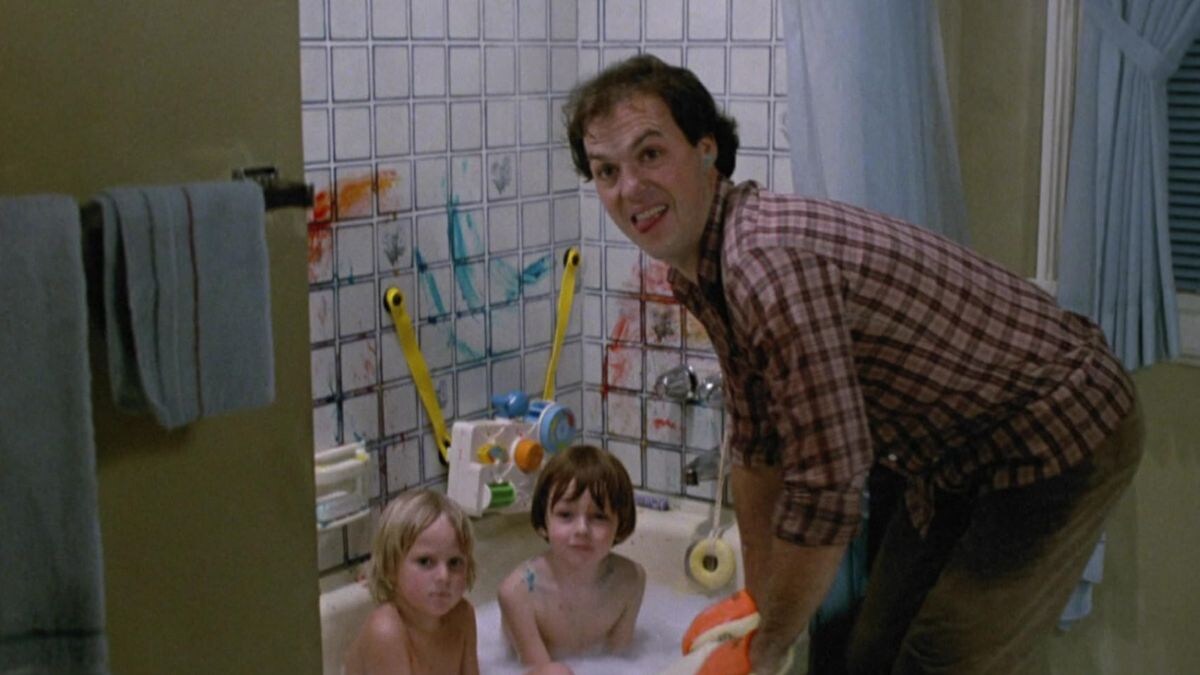 Name this Michael Keaton movie in which he plays the role of a house husband.