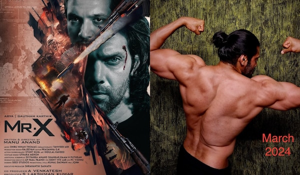 Mr X - Arya flaunts ripped body in latest pics, says his film with Gautham Karthik is in the last schedule of shooting