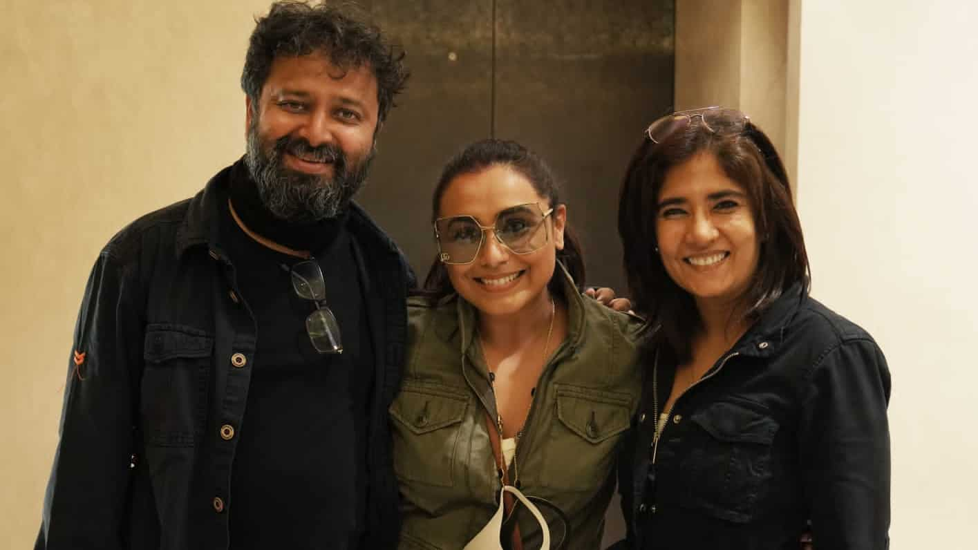 It's a wrap for Rani Mukerji starrer film Mrs. Chatterjee Vs Norway