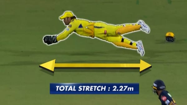 IPL 2024 - MS Dhoni's age-defying dive amazes CSK fans; 'He is 42' trends in India