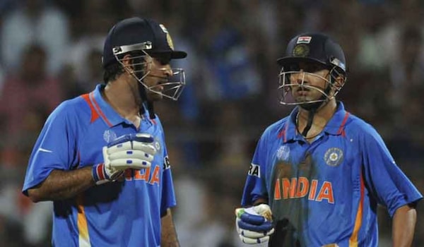 MS Dhoni and Gautam Gambhir