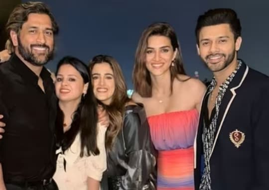 MS Dhoni, Kriti Sanon and others