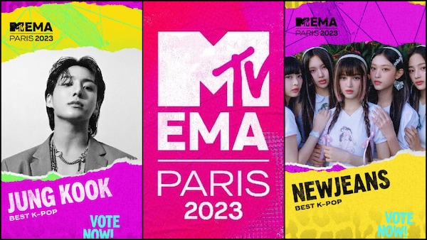 MTV Europe Music Awards 2023: K-Pop artists who have been nominated this year