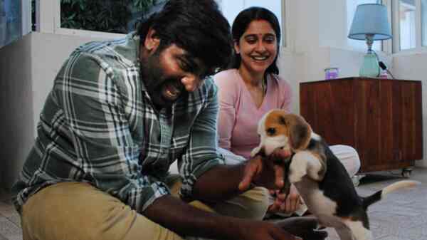 Mughizh teaser: Vijay Sethupathi and daughter have a fun time with their pet in this adorable video