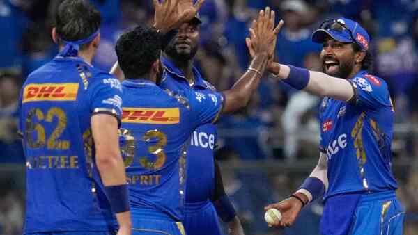 IPL 2024 - Finally a win for Mumbai Indians, 1st win for Hardik Pandya as MI captain