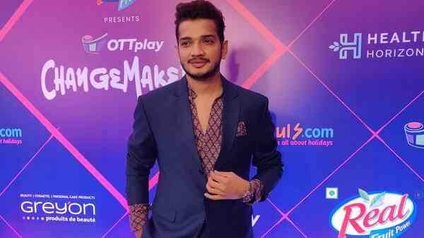 Munawar Faruqui at the OTTplay Changemakers Awards 2023 in Mumbai